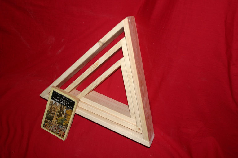 Triangle frames set of three